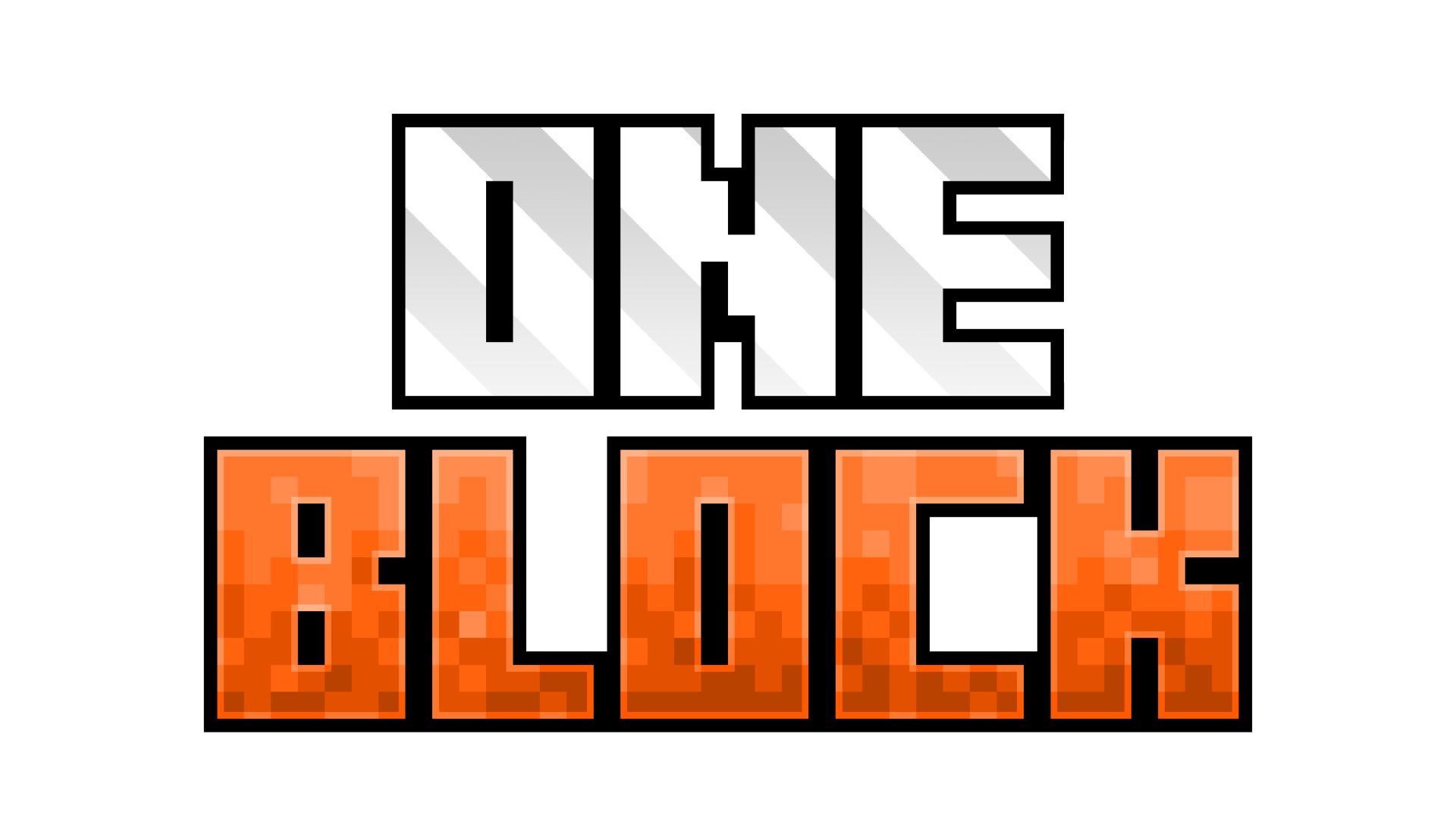 Logo trybu OneBlock z jednym blokiem